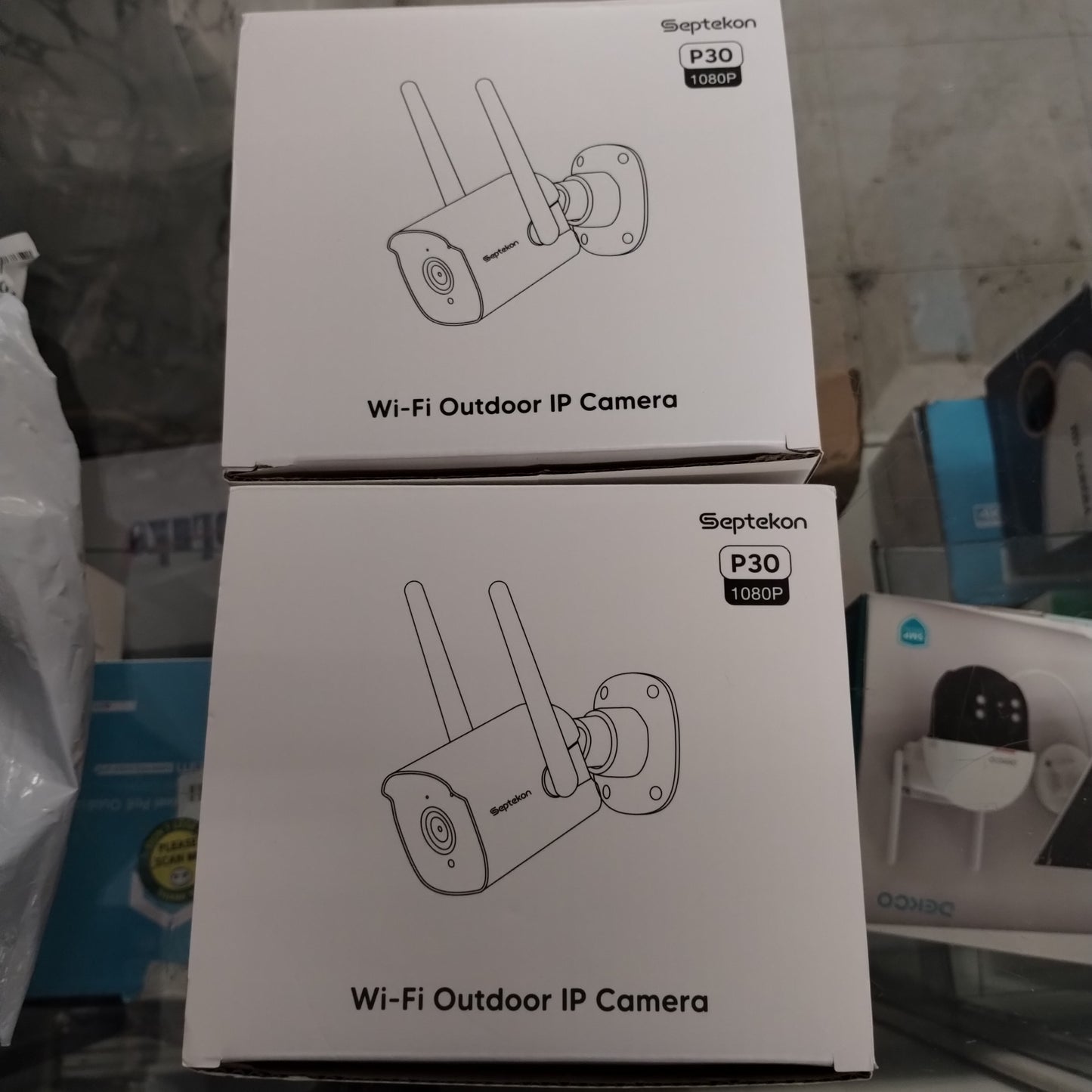 WI-FI Outdoor IP Camera Pack of 2