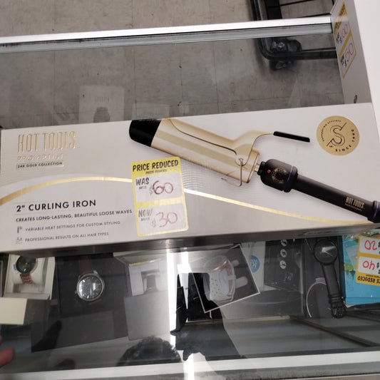 2 inch 24K Gold Curling Iron/Wand ( IN STORE ONLY)