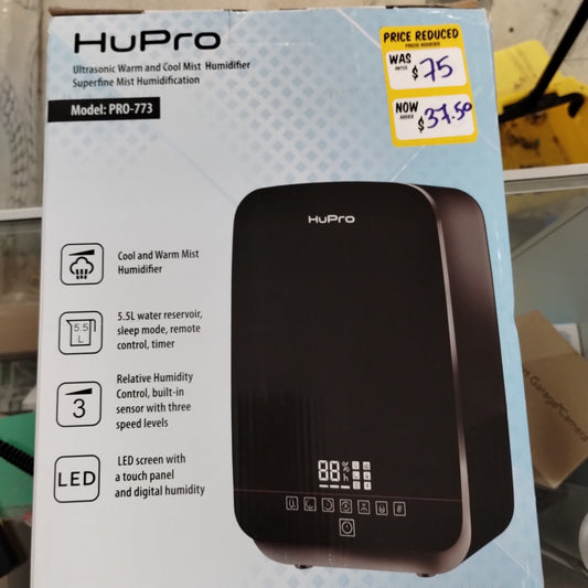 HuProc Ultrasonic Warm and cool mist humidifier