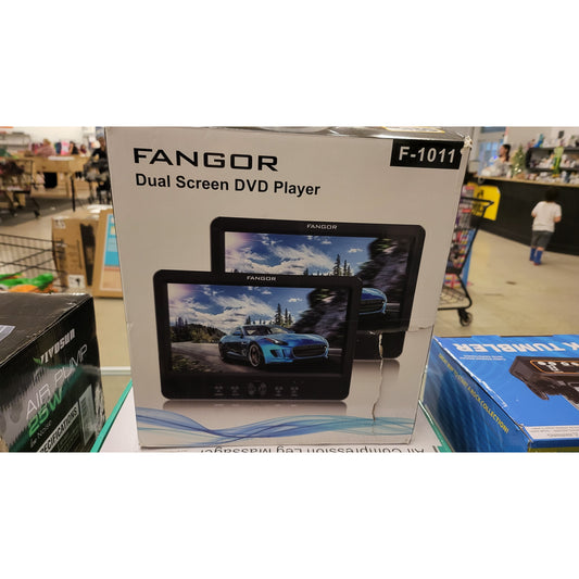 FANGOR 10.5" Dual Screen DVD Player